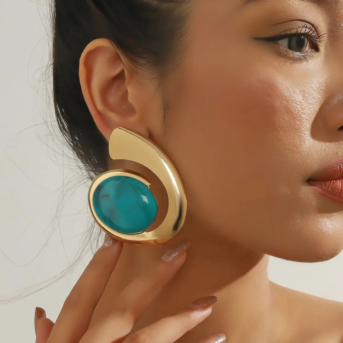 Micara - Gemstone Orb - Ohrringe