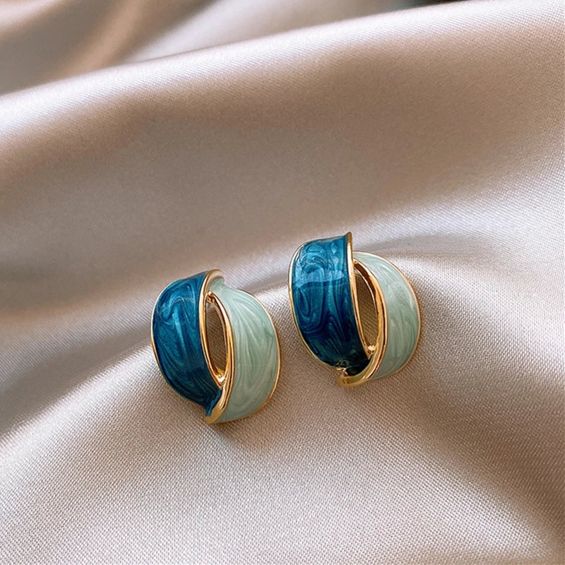Micara - Ocean Swirl - Ohrringe