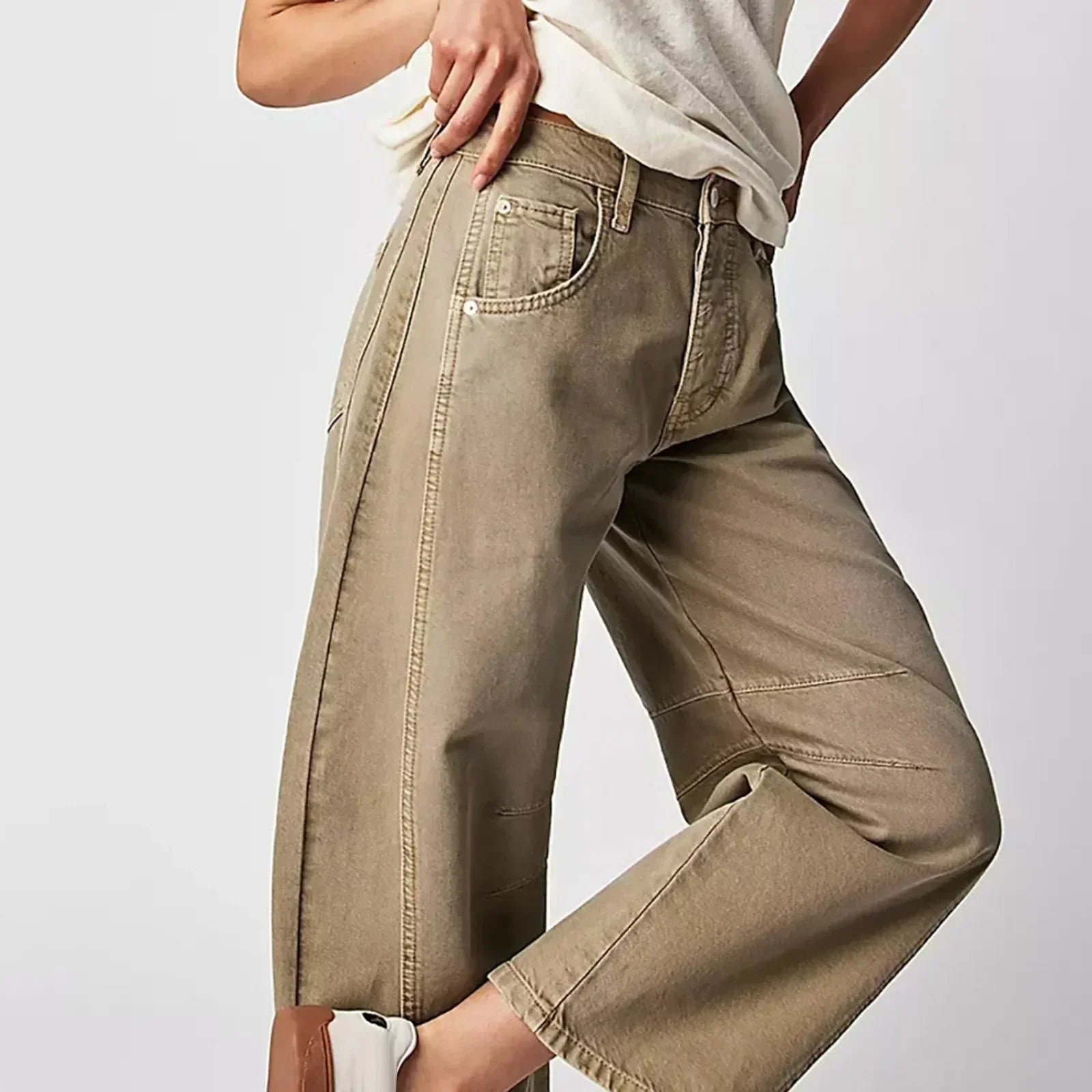 Weite Komfort-Jeans | Baumwollmischung | Lässiger und Bequemer Stil