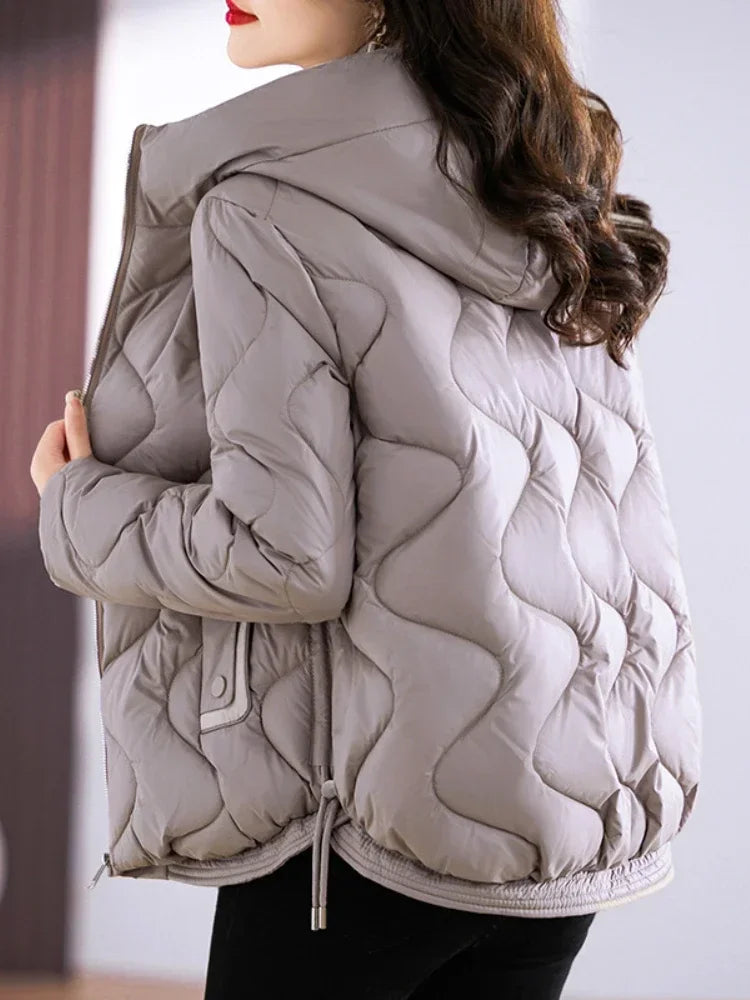 Yuna – Stylische Steppjacke mit Kapuze