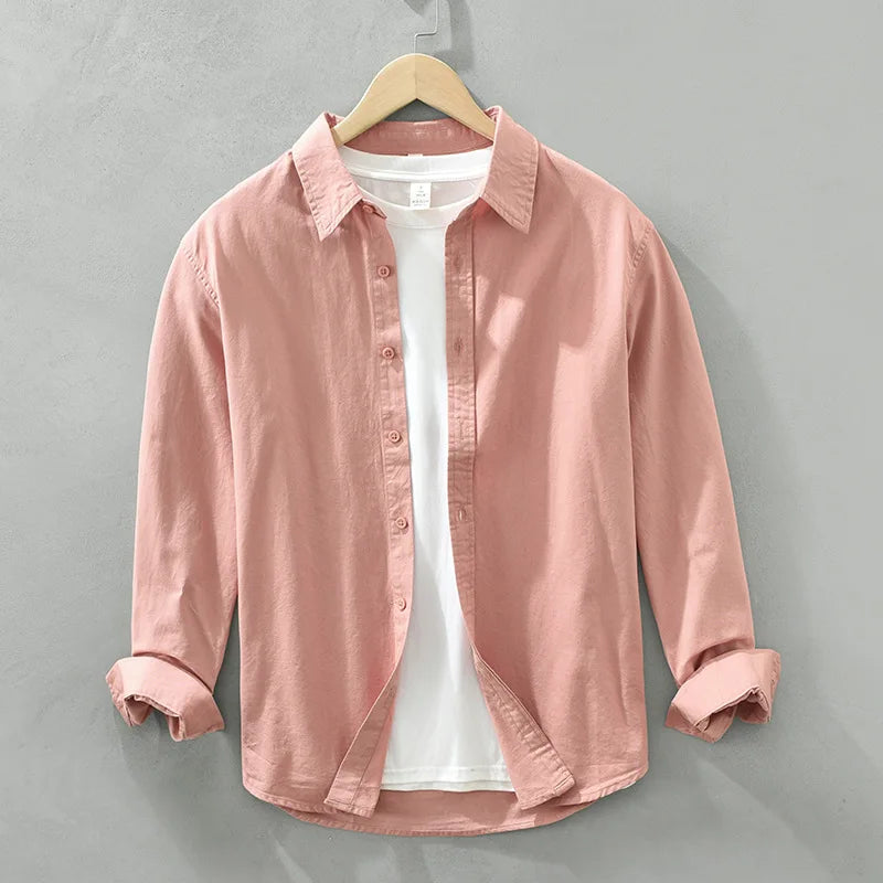 Klassisches stilvolles Button-Up-Hemd für Männer