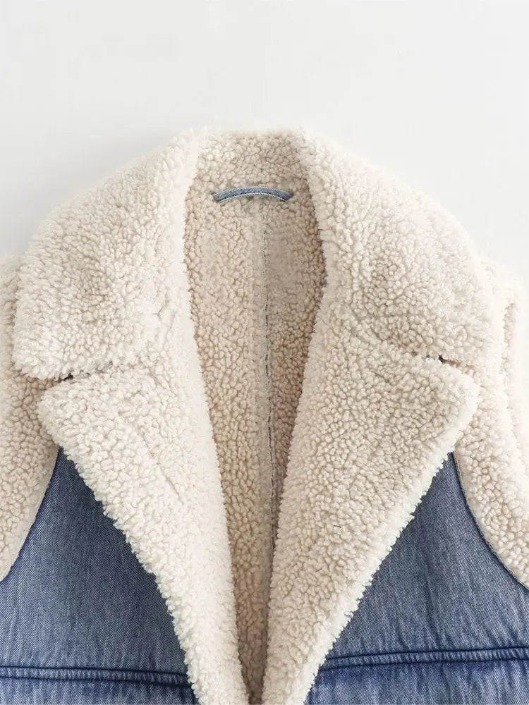 Trendige Denim-Westen für Damen