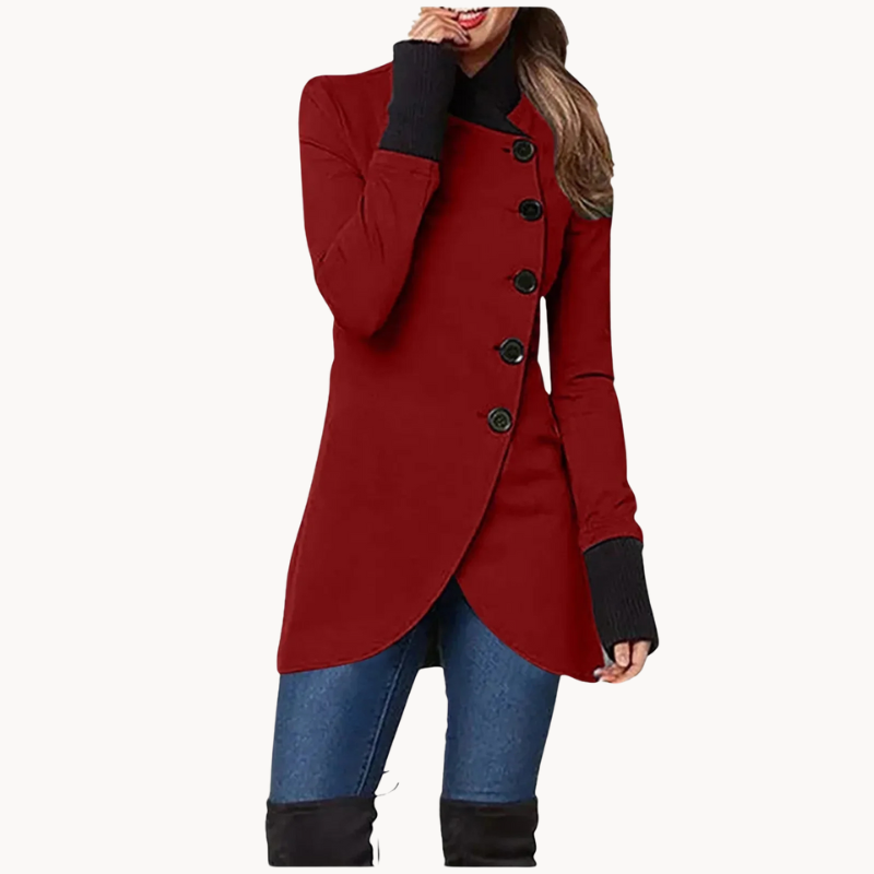 Marisol | Klassische Knopfleiste Damenjacke