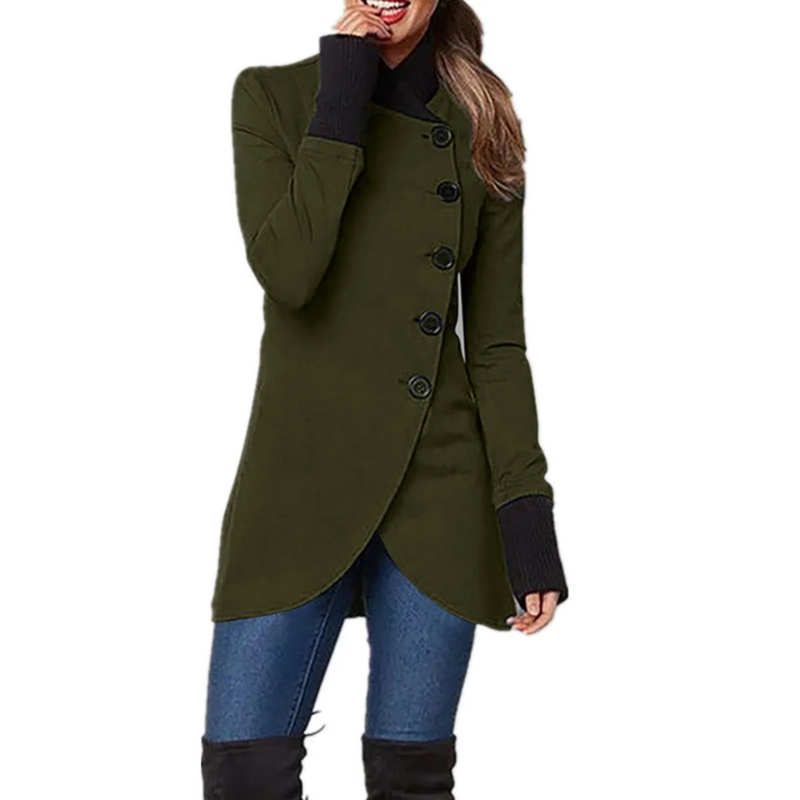 Marisol | Klassische Knopfleiste Damenjacke
