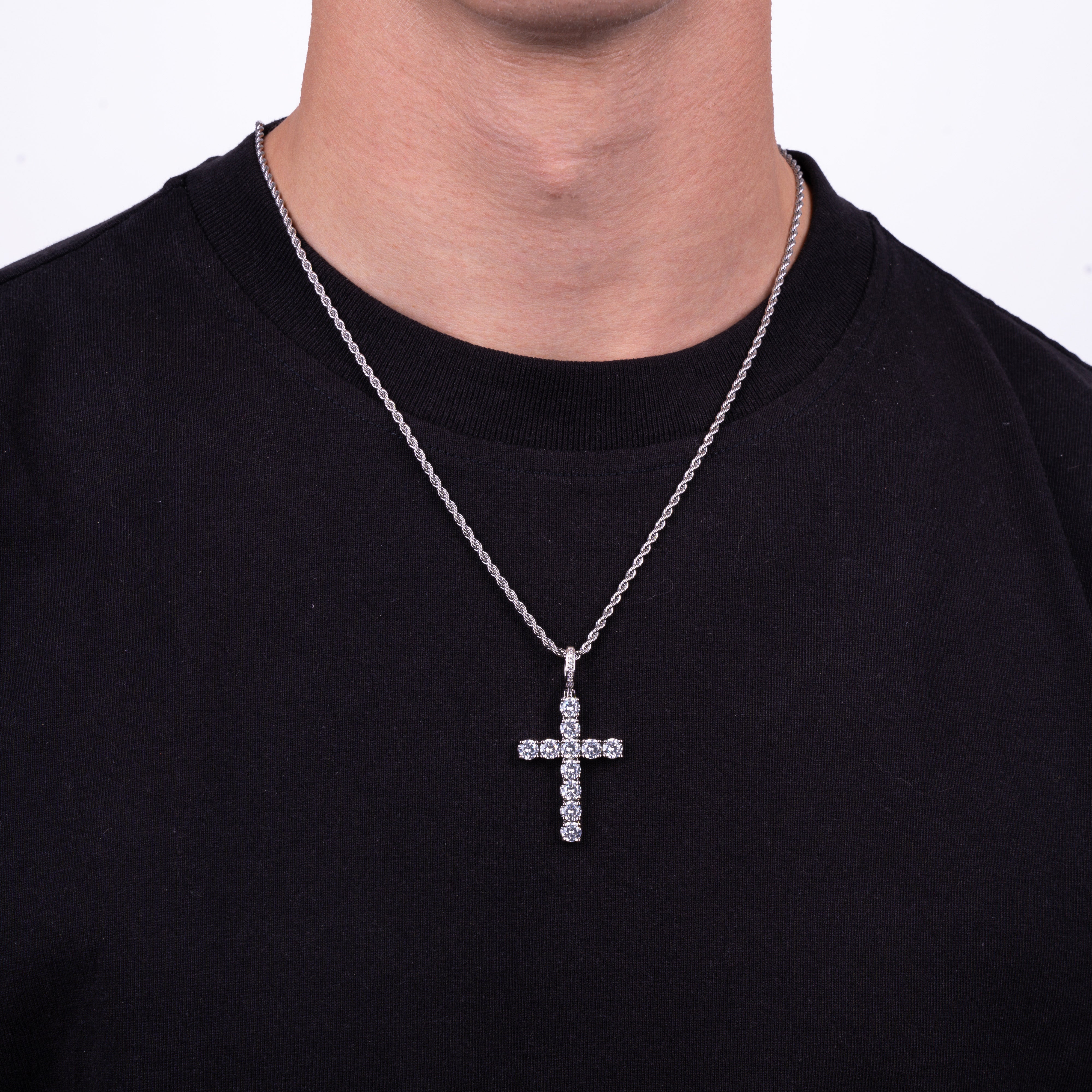 Diamond Cross Pendant