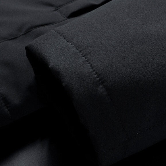 david – klassische fleecejacke für herren