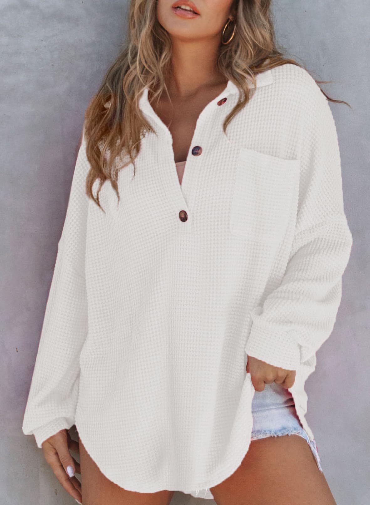 Henna™ - Waffelpullover