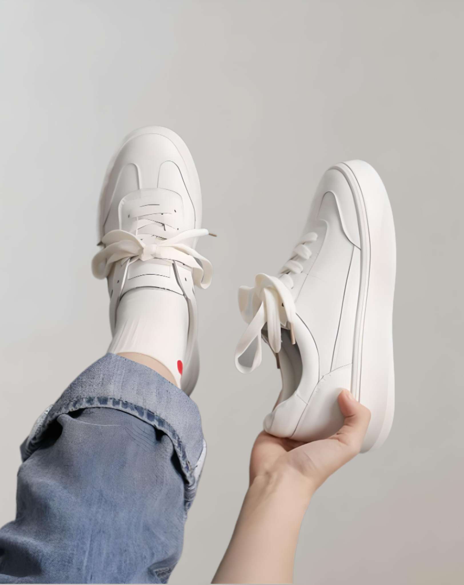 Amber -  Niedrig geschnittene Schnürsneaker