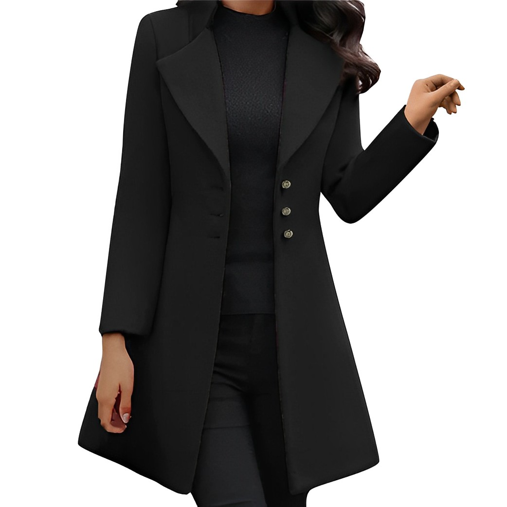 Camille - Schicker Winter Wollmantel für Damen