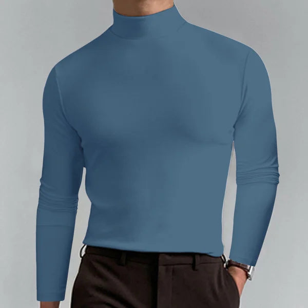 Claes | Slim Fit Hochtailliertes Langarm-T-Shirt für Männer