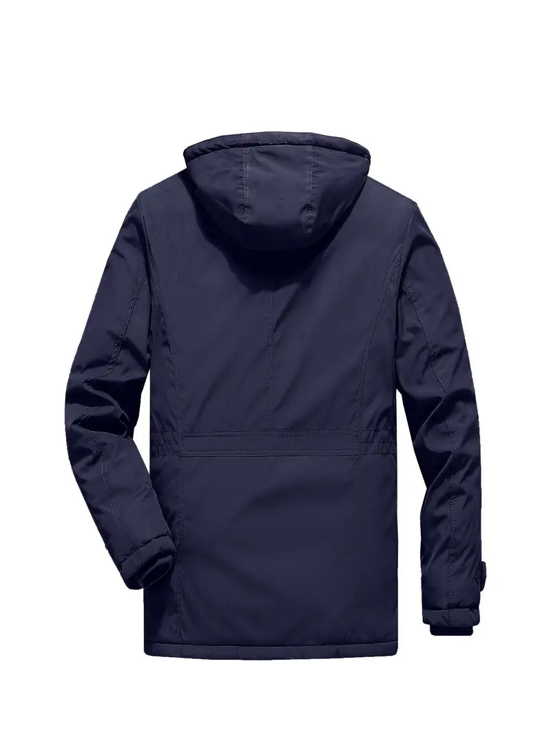 Bas - Blaue Herren Winterjacke