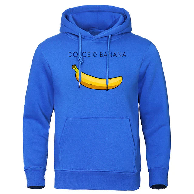 Dan - Stilvoller Dolce Banana Streetwear Herbst-Hoodie für Herren