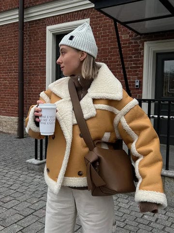Jacke mit doppelter Knopfleiste für Damen
