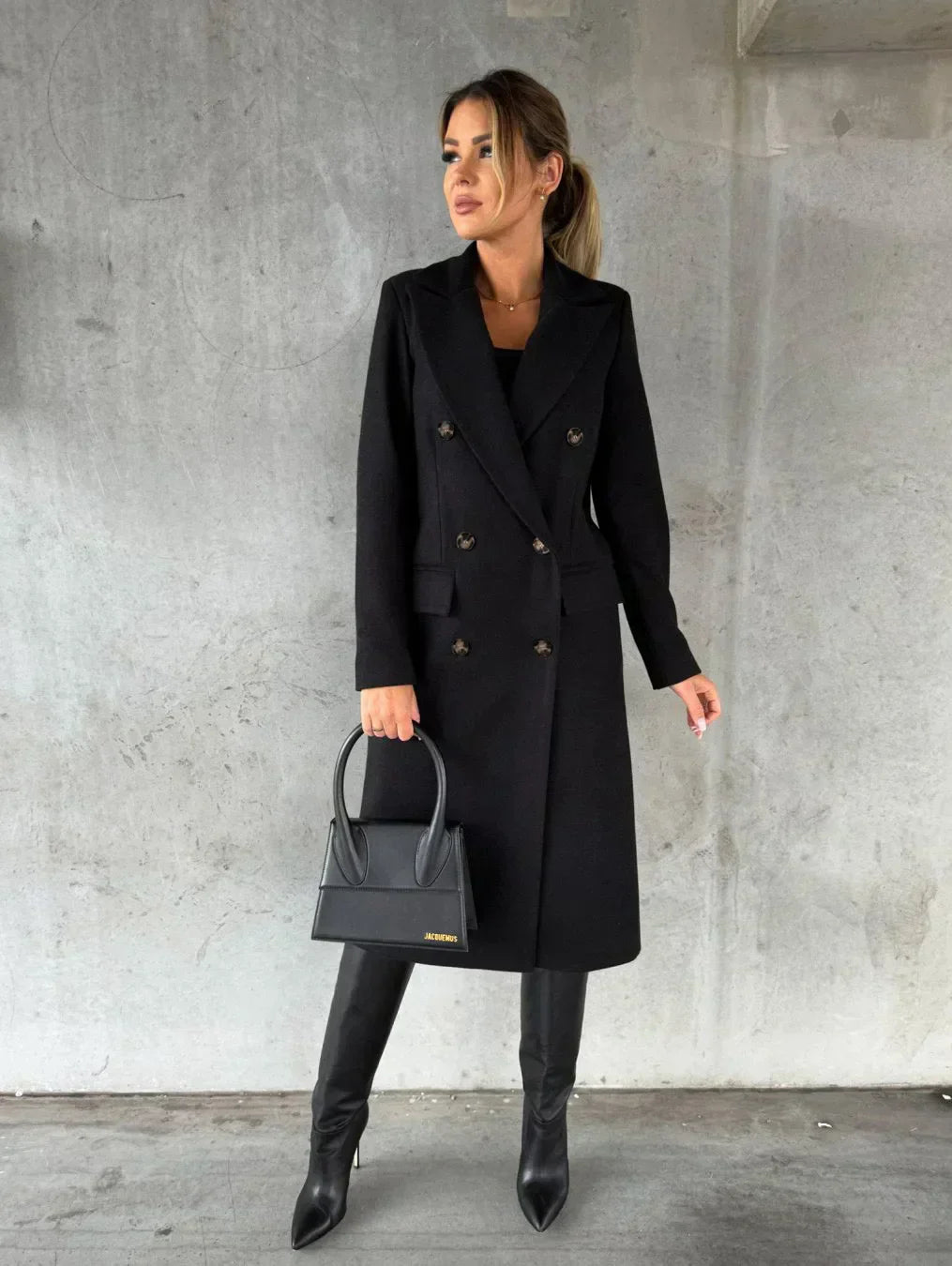 Victoria Double-Breasted Coat