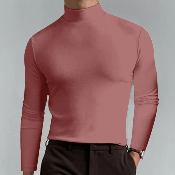Claes | Slim Fit Hochtailliertes Langarm-T-Shirt für Männer
