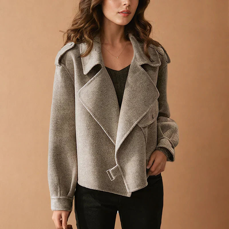 Charlotte | Trendige Wolljacke für Damen