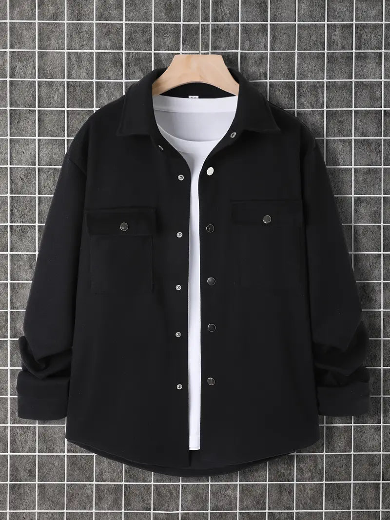 Jarren - Stilvolle und Lässige Herbst Jacke mit Brusttaschen für Herren