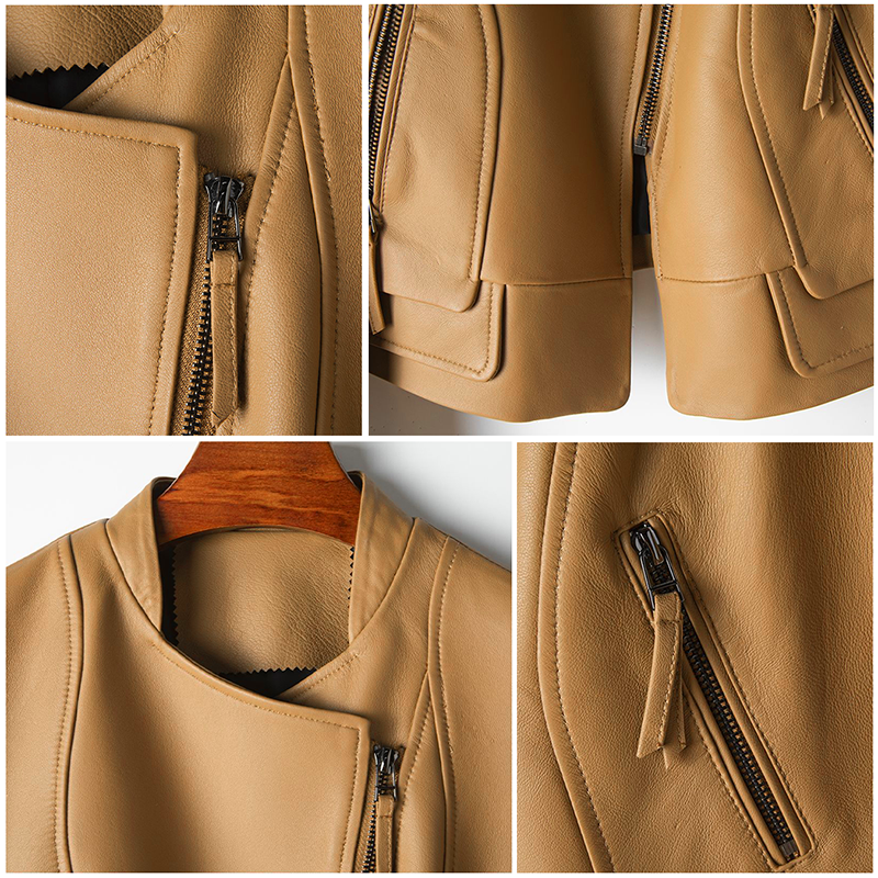 Lara - Punk Winter Lederjacke für Damen