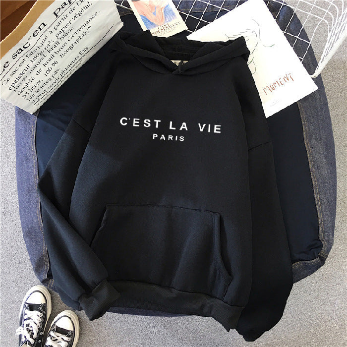 Everly - Lässiger und Bequemer Herbst-Hoodie mit Letterprint für Damen