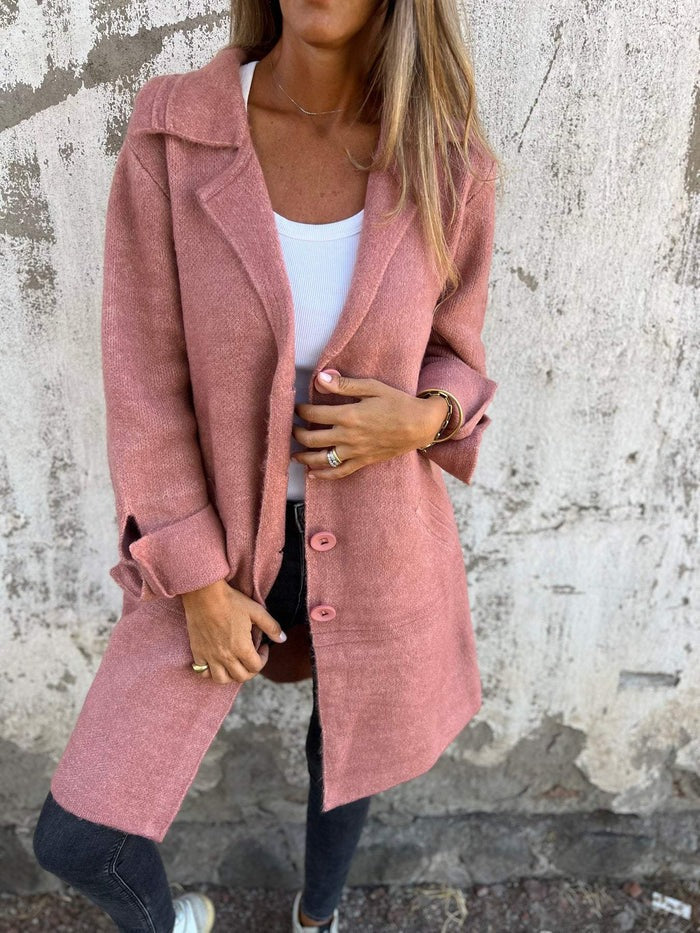 Crissa™ - Reversibler V-Ausschnitt Mantel