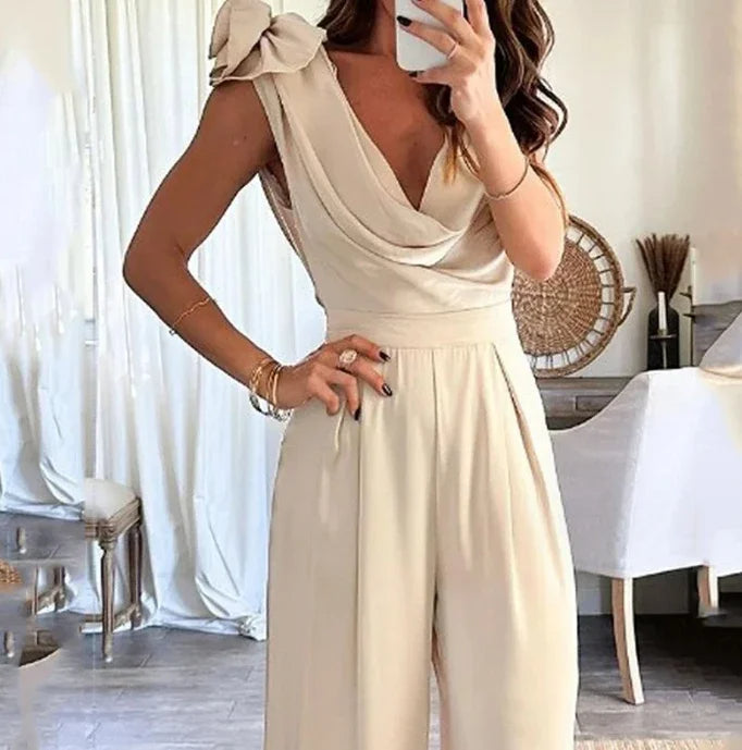 Joanna™ - Eleganter ärmelloser Jumpsuit