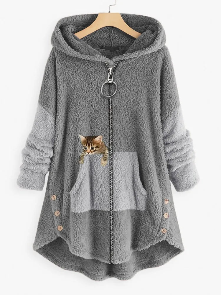 Hailey™ - Ultraweicher und warmer Langarmmantel