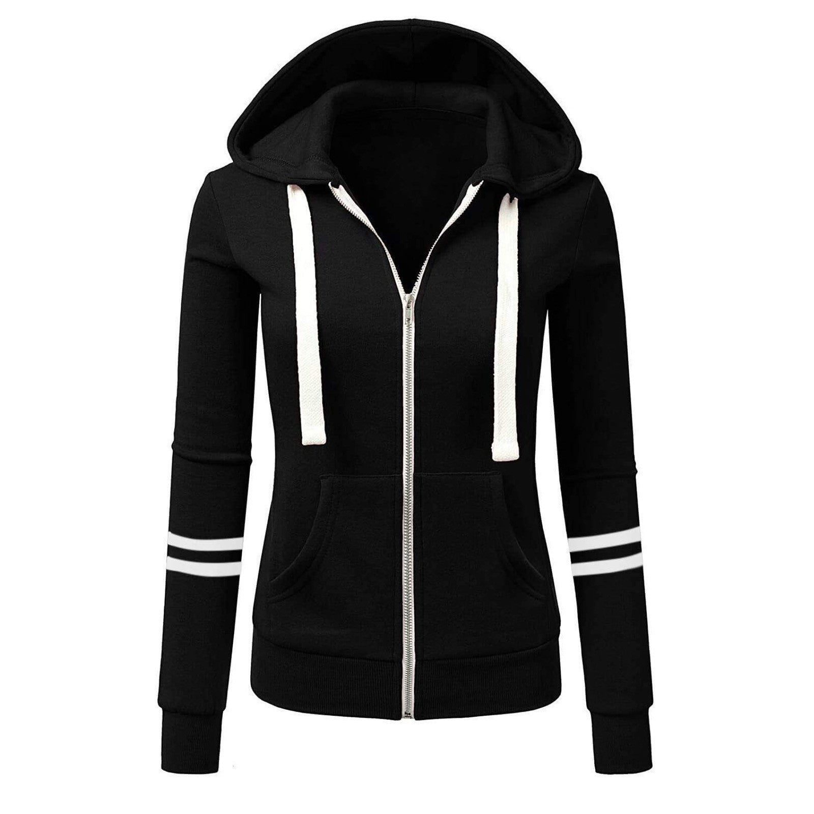 Adeline - Schicker und Schlanker Winter-Wollhoodie mit Reißverschluss für Damen