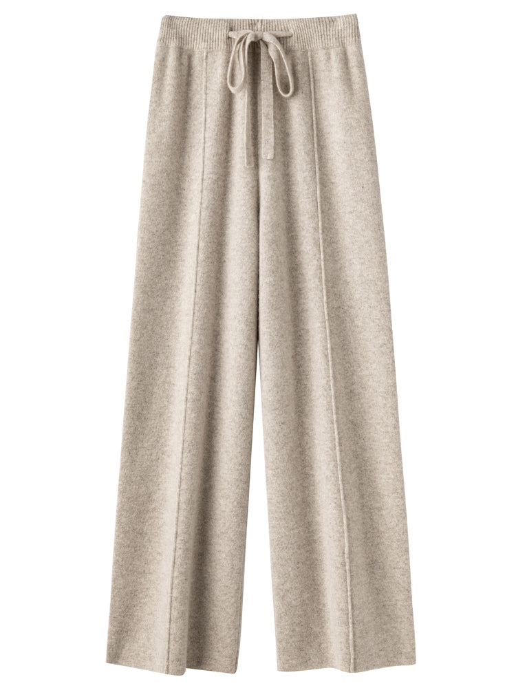Weite Strickhose | Elastischer Bund | Kuscheliger Komfort