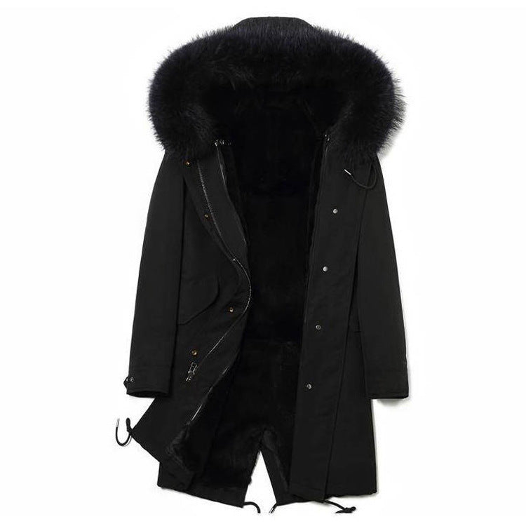 Edward - Herrenjacke mit Pelzkragen