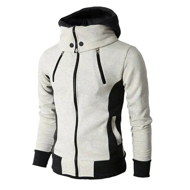 Mick - Herren Strickjacke mit Kapuze