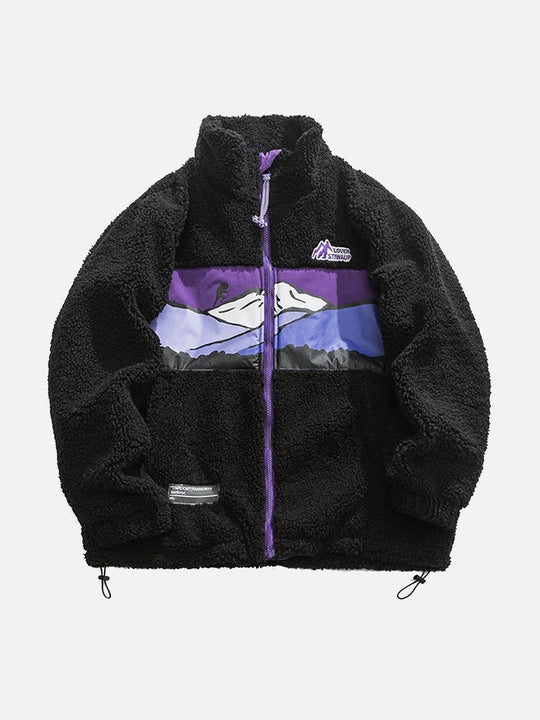 Zevi | übergroße wolljacke