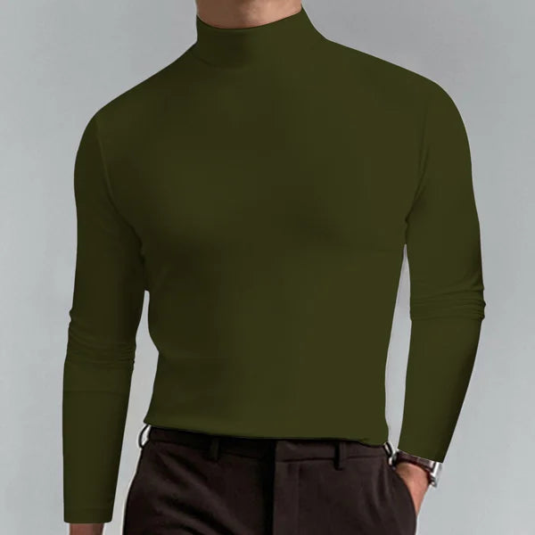 Claes | Slim Fit Hochtailliertes Langarm-T-Shirt für Männer