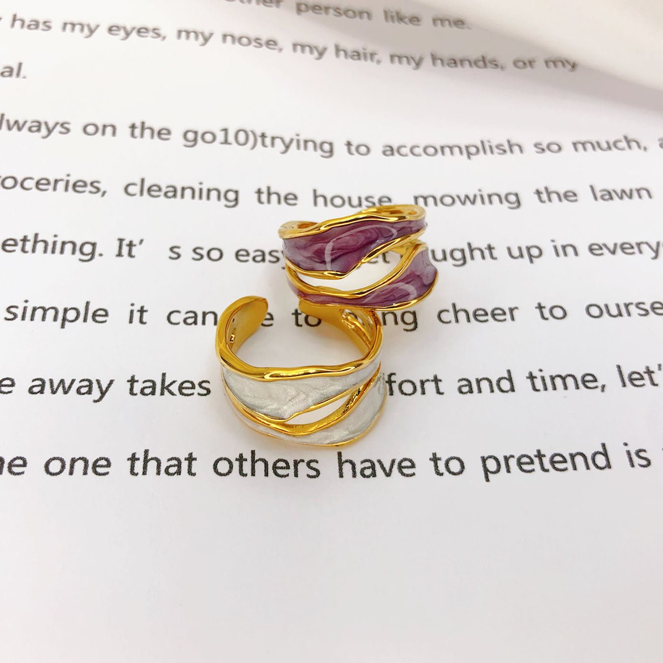 Garis | Goldring für Damen