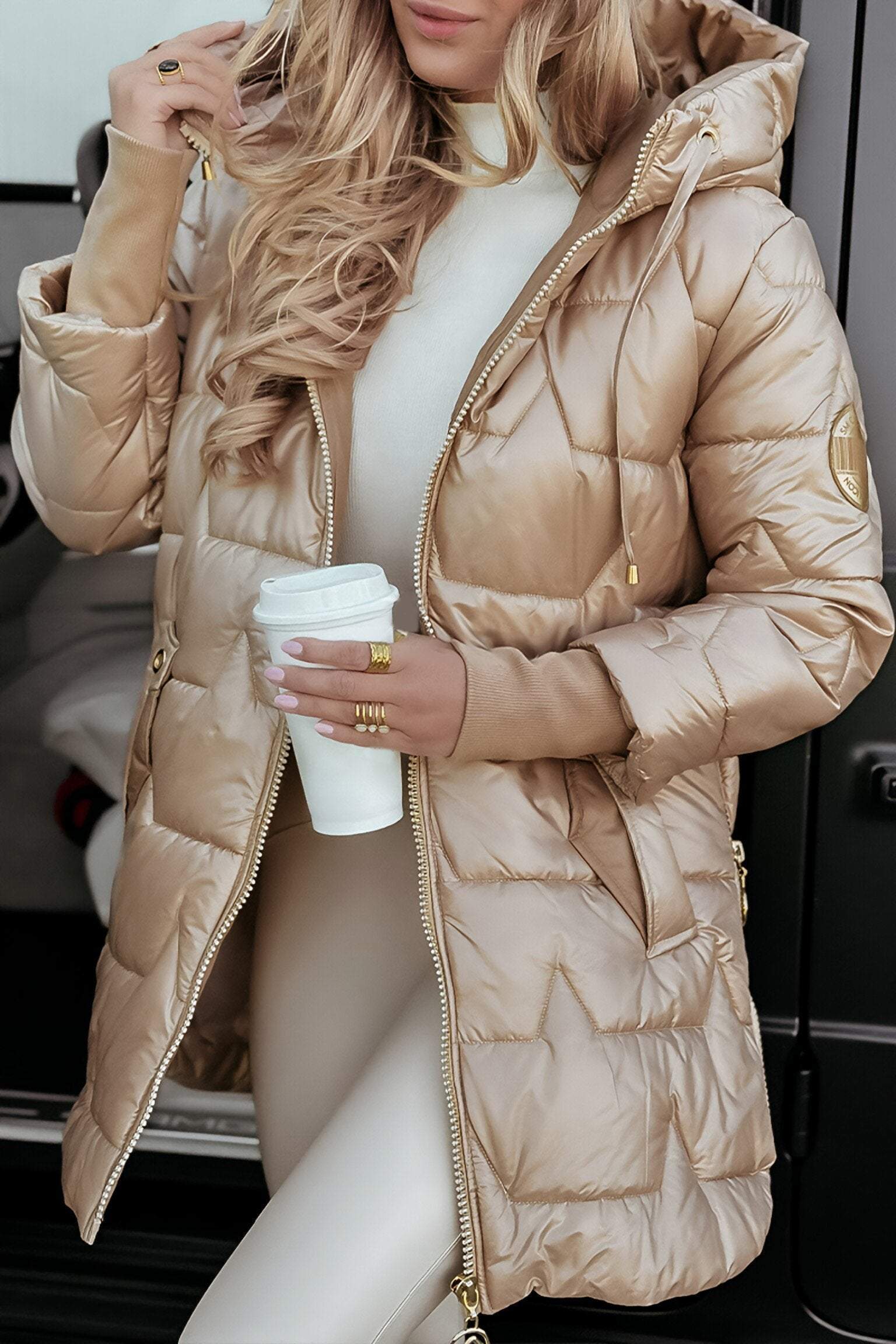 Gemütliche Herbstjacke für Frauen