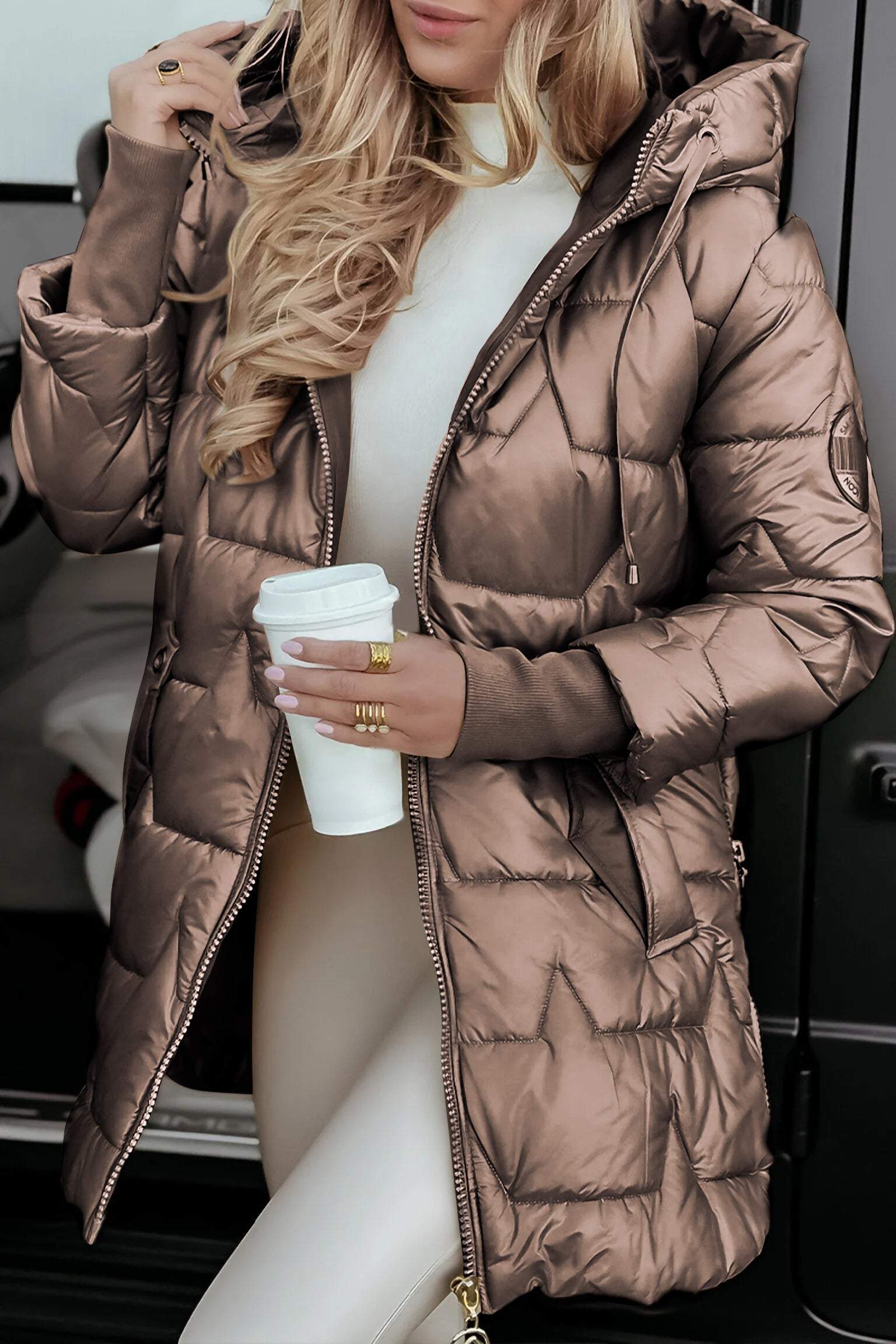 Gemütliche Herbstjacke für Frauen