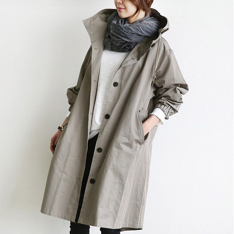 Nikoletta | Damen Wasserdichter Trenchcoat