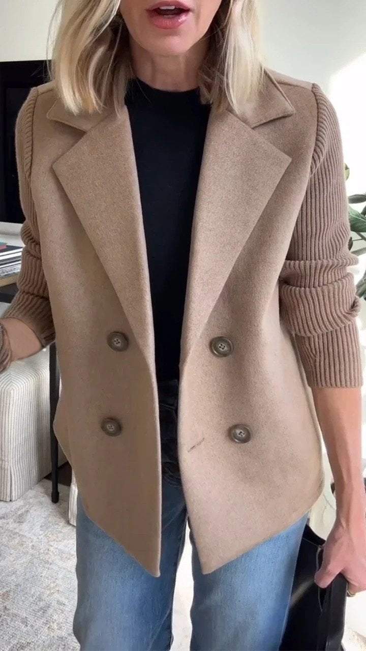 Schicker doppelreihiger Blazer für Frauen