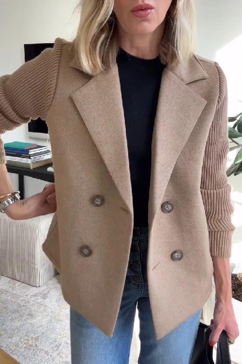 Schicker doppelreihiger Blazer für Frauen