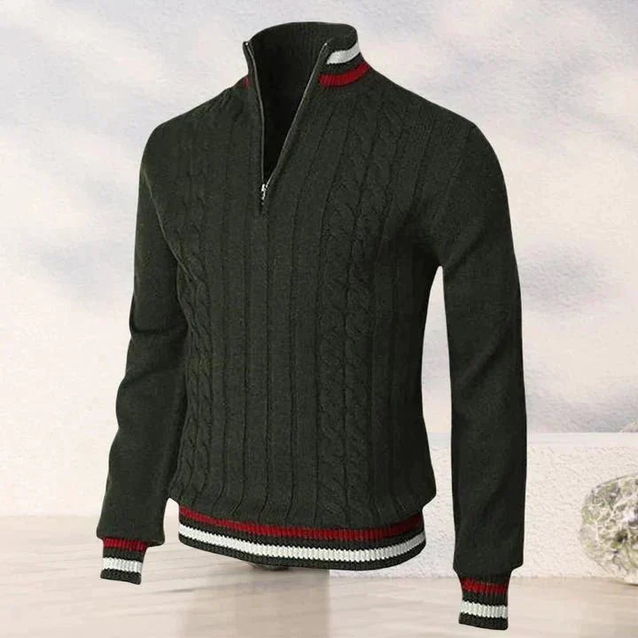 Henry - Stilvolle und Warme Casual Herbst Kabelstrickpullover für Herren