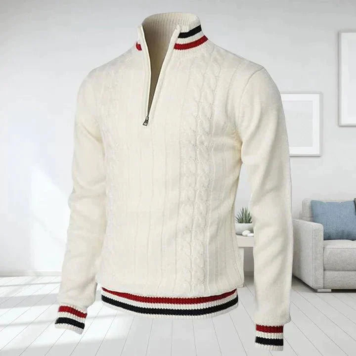 Henry - Stilvolle und Warme Casual Herbst Kabelstrickpullover für Herren