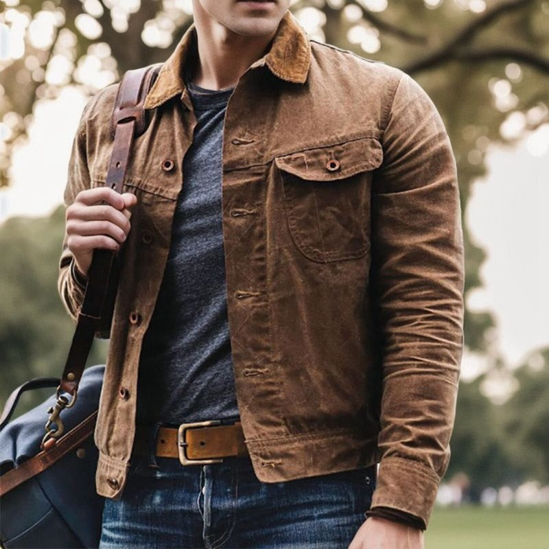 Zeitlose Vintage-Mode Jacke für Männer
