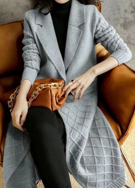 Elliana - Stilvolle und Bequeme Herbst Lange Strickjacke für Damen
