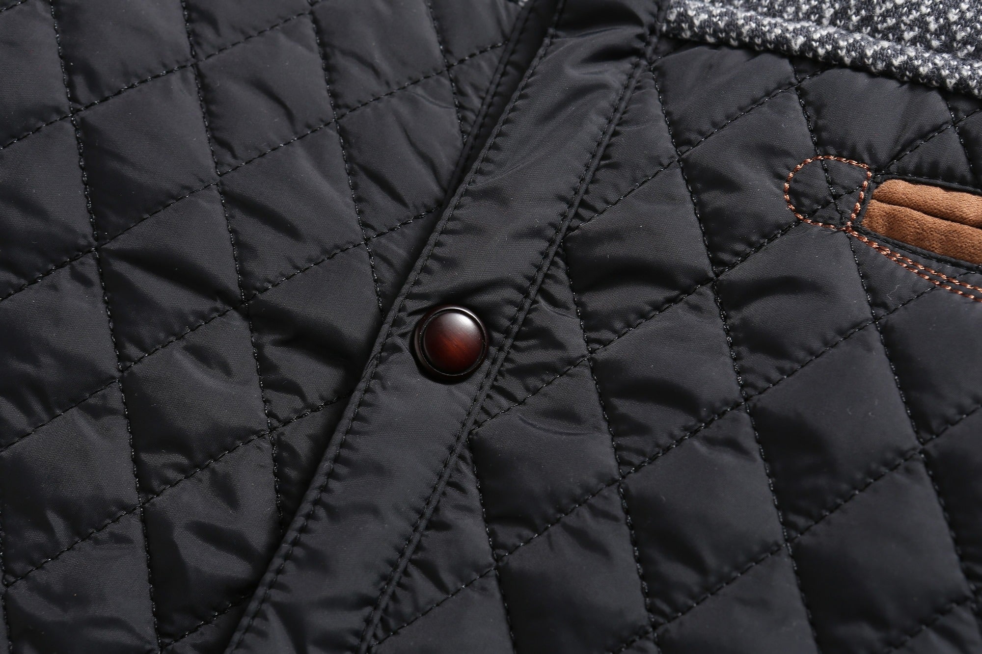Winddichte wattierte Herrenjacke