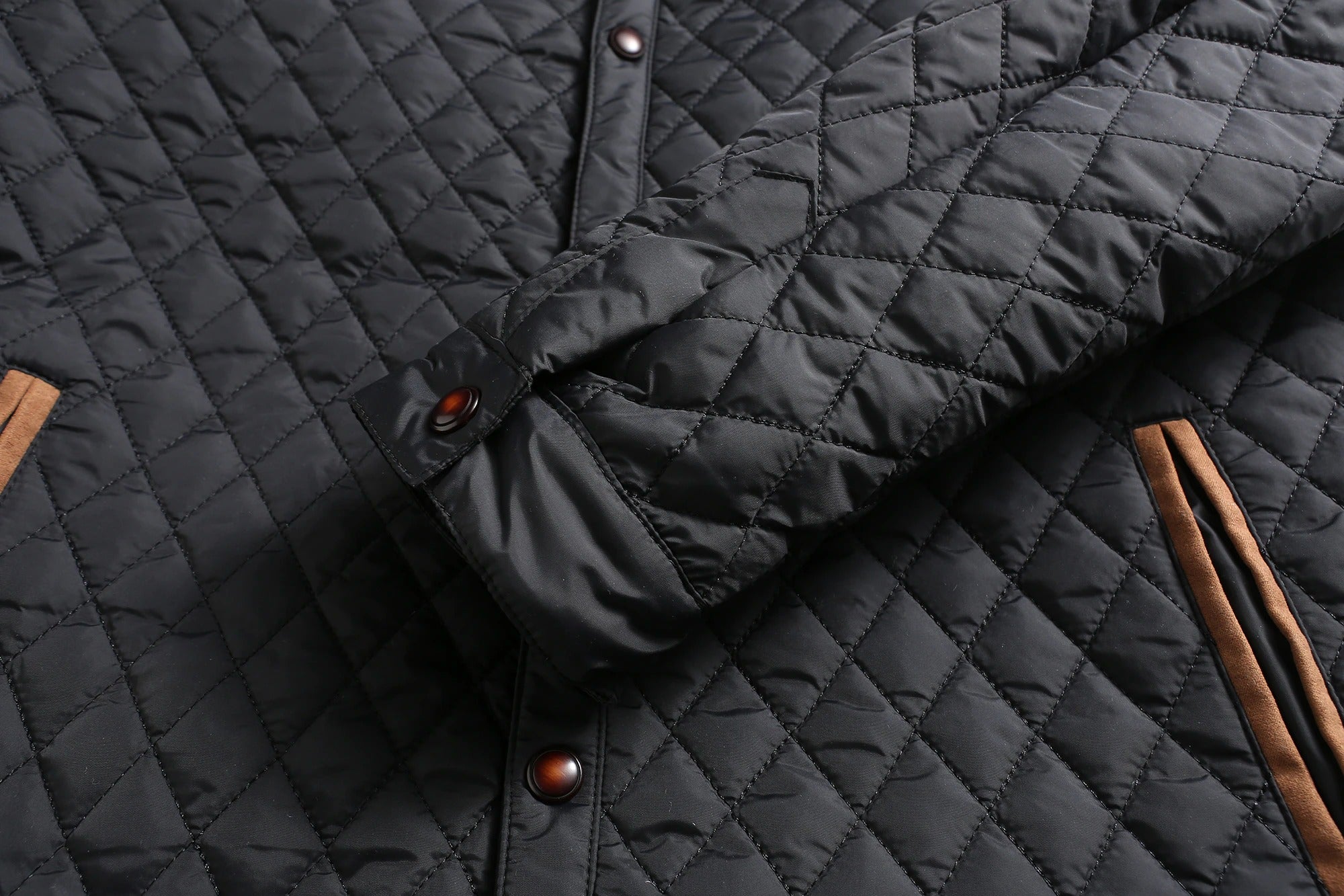 Winddichte wattierte Herrenjacke