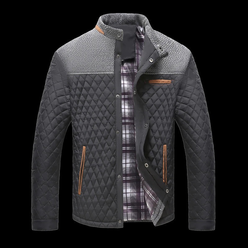Winddichte wattierte Herrenjacke