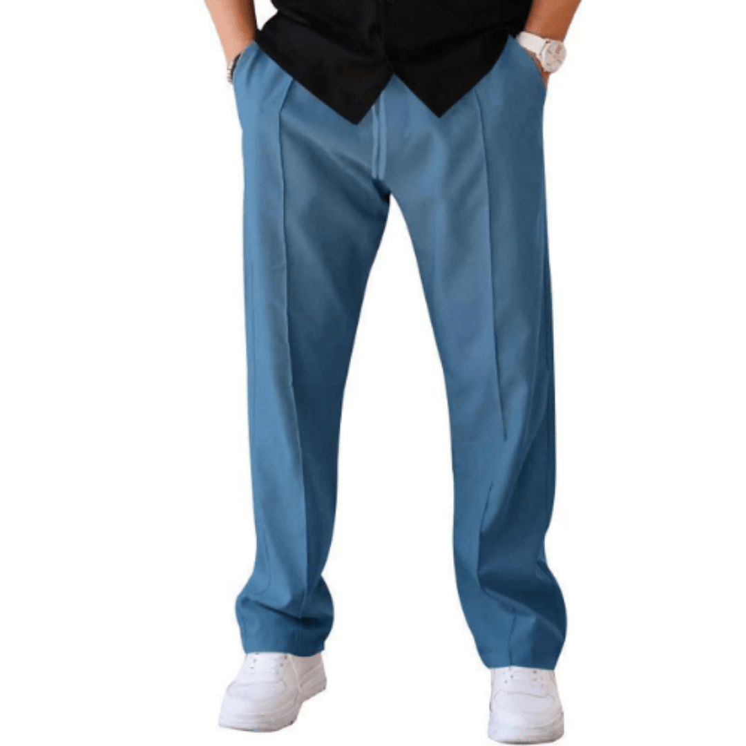Weite Palazzo Hose Herren - Eleganter Schnitt für Stil und Komfort