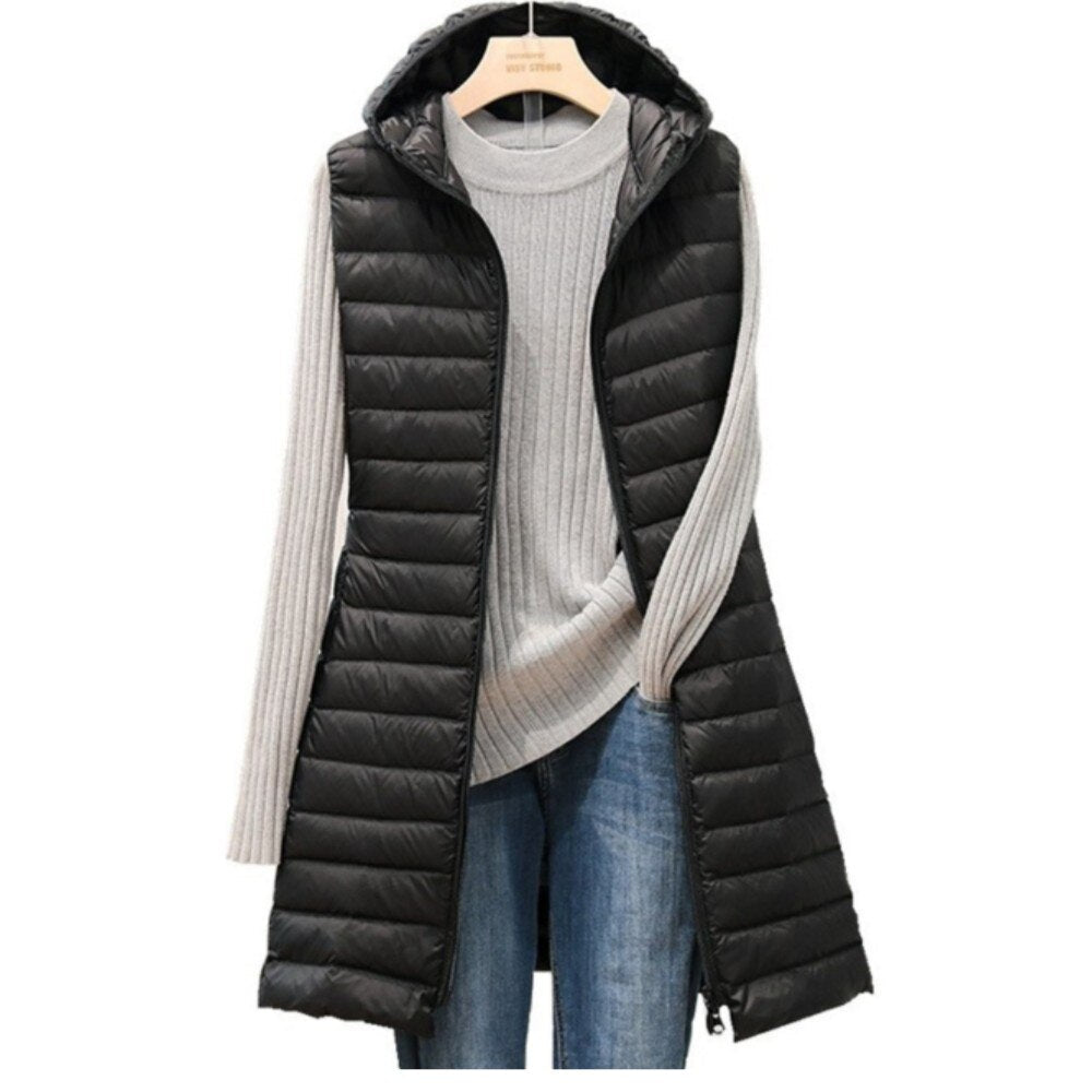 Amalie Steppjacke mit Kapuze für Damen