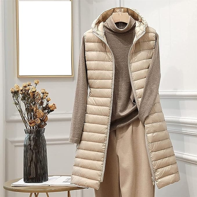 Amalie Steppjacke mit Kapuze für Damen
