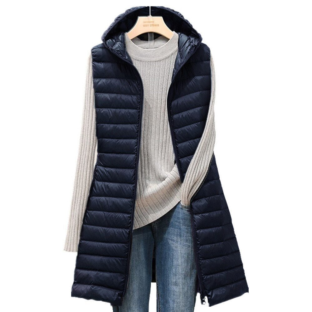 Amalie Steppjacke mit Kapuze für Damen