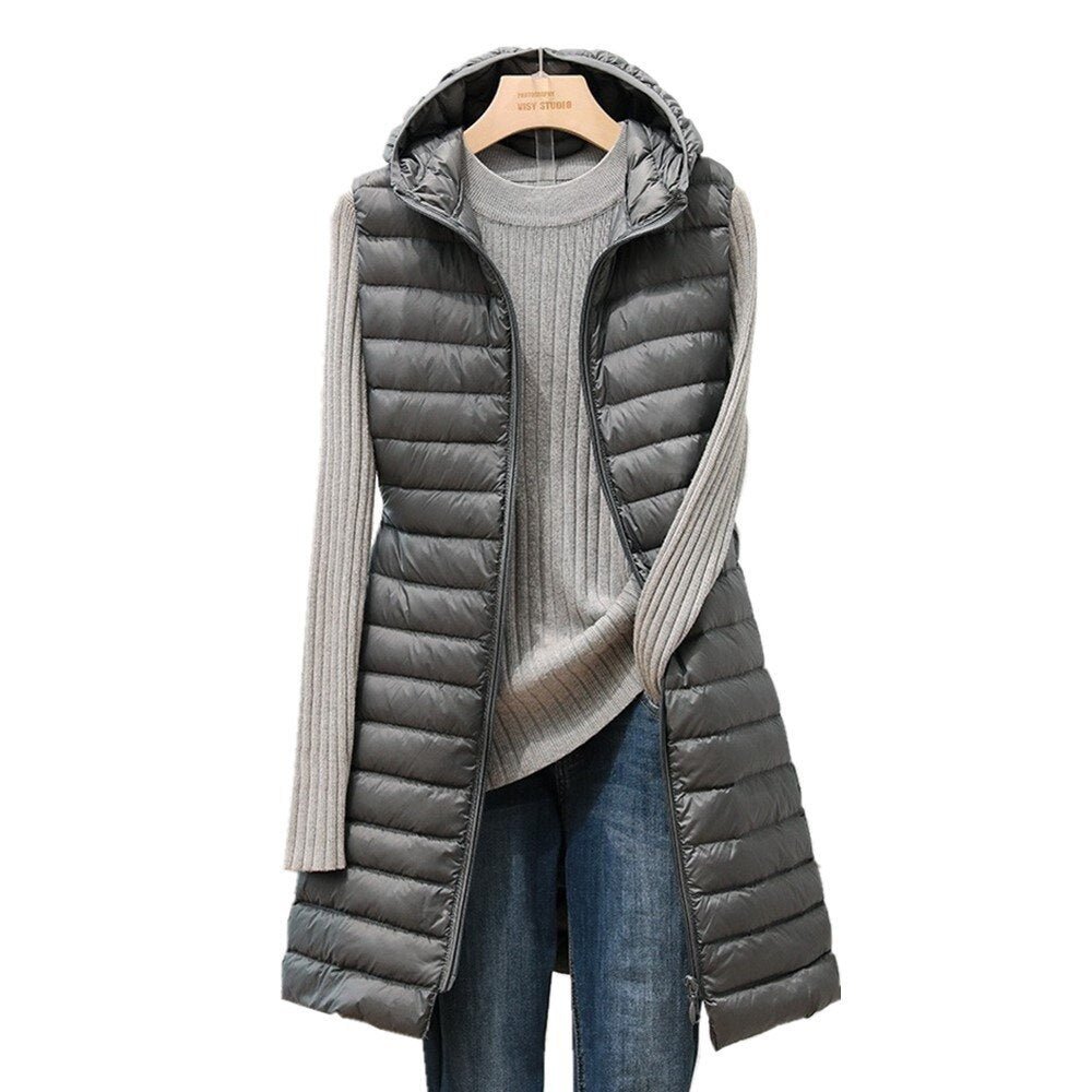Amalie Steppjacke mit Kapuze für Damen